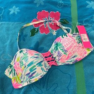 Lilly Pulitzer Sandy Lattice Bandea Private Island